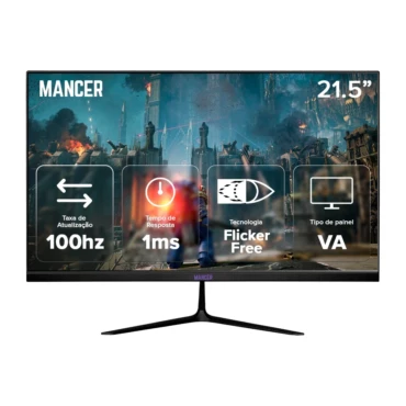 Monitor Gamer Mancer Horizon Z2, 21.5 Pol, VA, FHD, 100Hz, 1ms, HDMI/VGA, MCR-HZN21-BL2